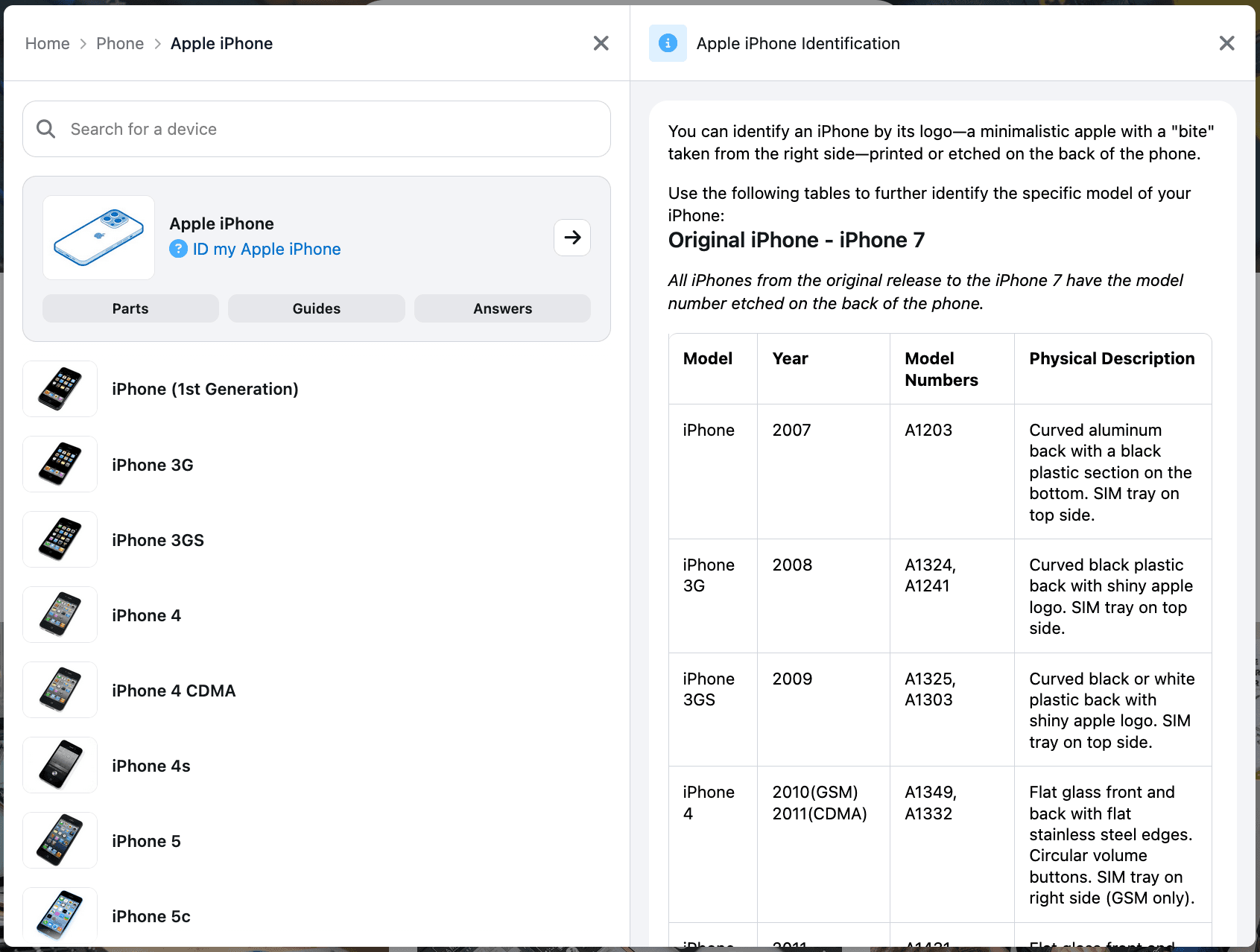 Device Picker project